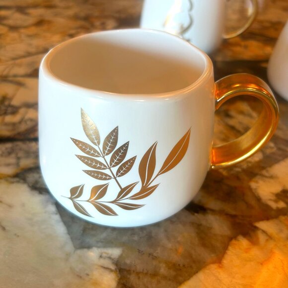 NWOT Rosanna Fall Tea Coffee Mugs Set Of 4 Thanksgiving Mug - Picture 6 of 14